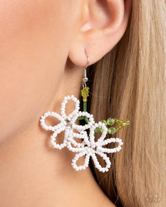 Beaded Blooms - White