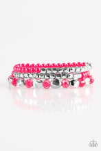 Load image into Gallery viewer, Beaded Bravado - Pink
